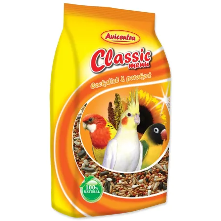 Avicentra Classic menu malý papagáj 20kg