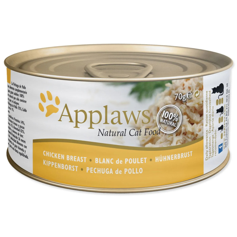 Konzerva Applaws Cat kuracie prso 70g Konzerva Applaws Cat kuracie prso 70g