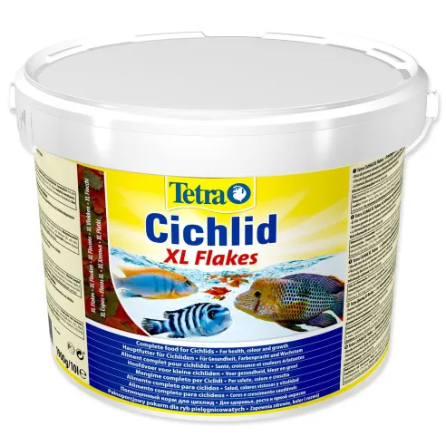 Krmivo Tetra Cichlid XL vločky 10l