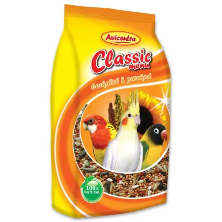 Krmivo Avicentra Classic malý papagáj 1kg