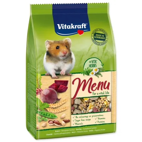 Krmivo Vitakraft Menu škrečok 400g