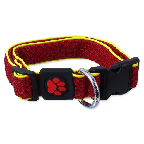 Obojok Active Dog Mellow S červený 2,5x28-40cm