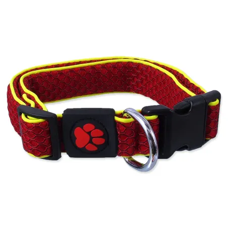 Obojok Active Dog Mellow M červený 2,5x35-51cm