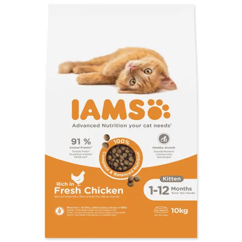 Krmivo IAMS Cat Kitten Chicken 10kg