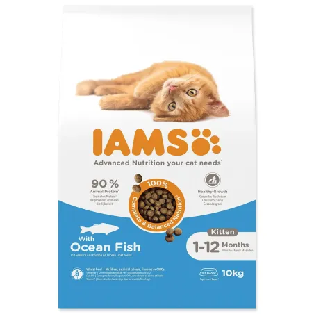 Krmivo IAMS Cat Kitten Ocean Fish 10kg