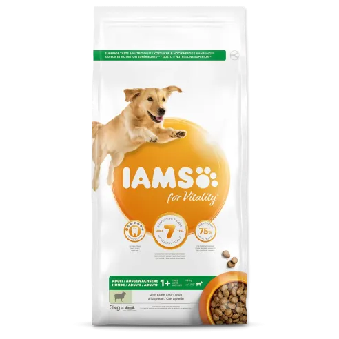 IAMS dog adult large lamb 3kg