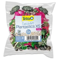 TETRA Plantastics XS rastliny ružové 6 ks
