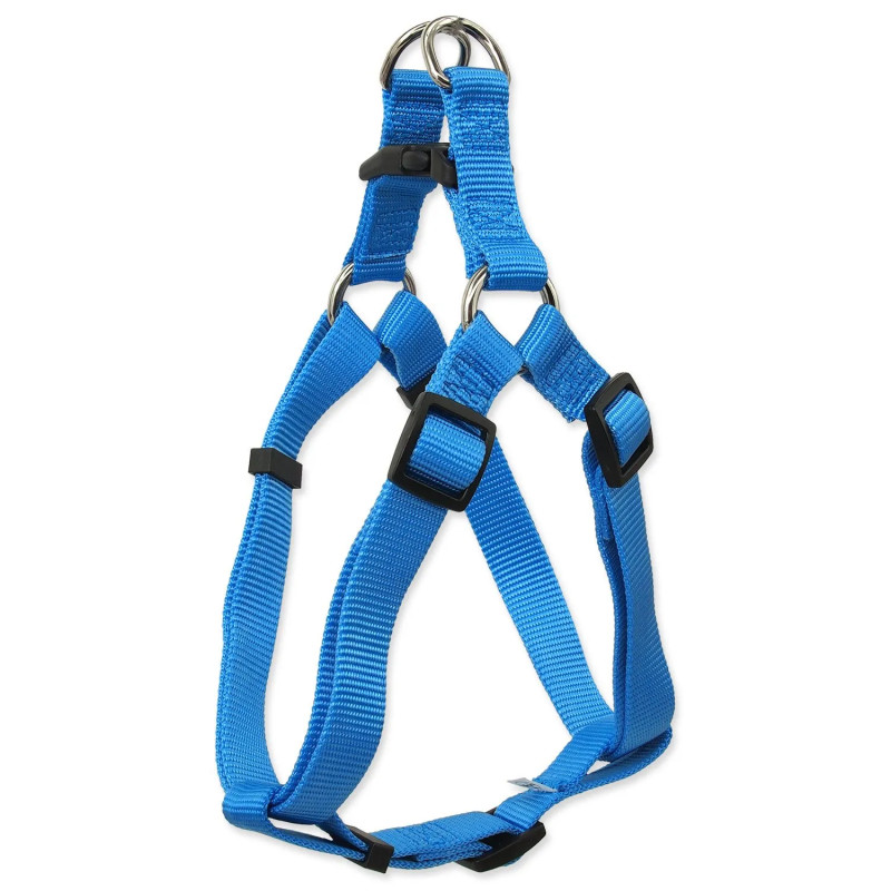 Dog Fantasy Postroj DF Classic S modry 1,5x45-63cm