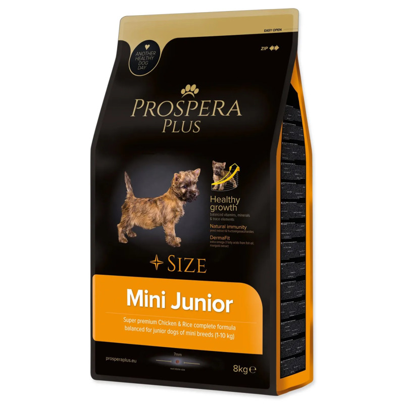 Krmivo Prospera Plus Mini Junior kura s ryžou 8kg Krmivo Prospera Plus Mini Junior kura s ryžou 8kg
