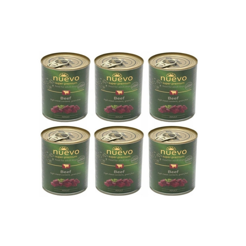 NUEVO dog Adult Beef bal. 6 x 800 g konzerva
