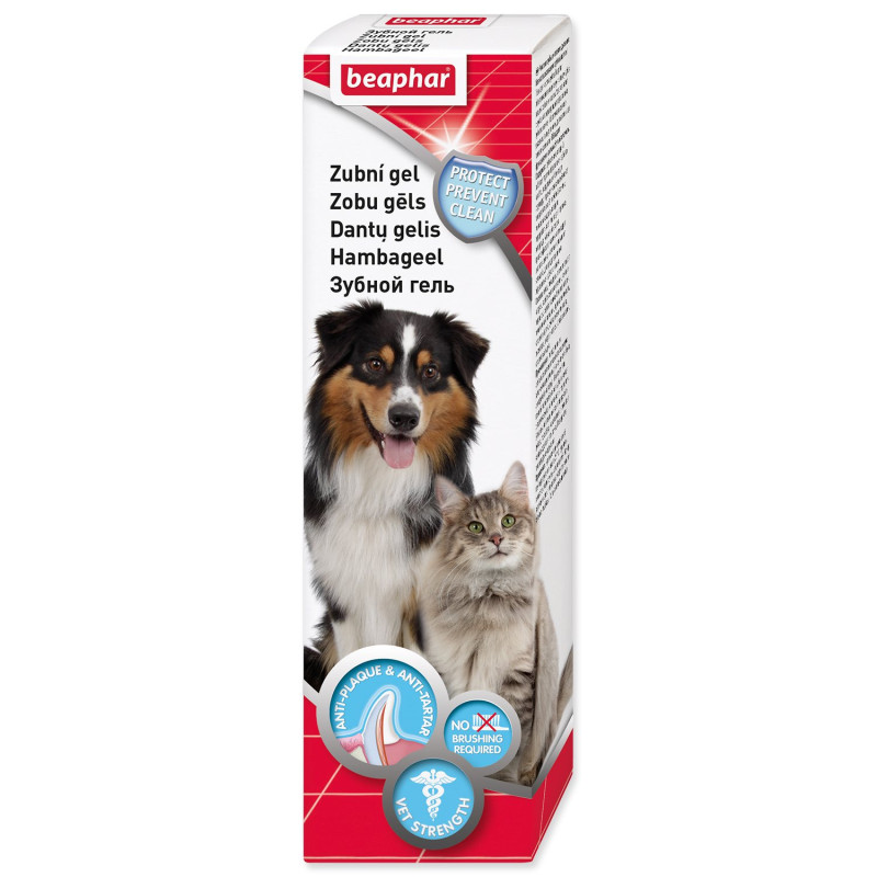 Gel Beaphar zubný s aplikátorom 100ml Gel Beaphar zubný s aplikátorom 100ml