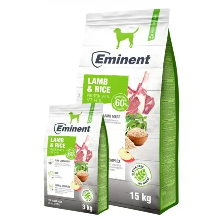 Eminent Dog Lamb & Rice 15 kg