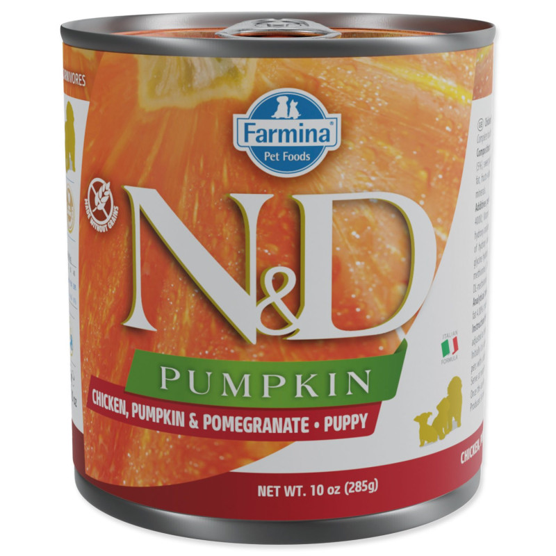 Konzerva N&D Puppy Chicken, Pumpkin & Pomegranate 285g Konzerva N&D Puppy Chicken, Pumpkin & Pomegranate 285g