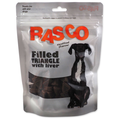 Pochúťka Rasco plnený trojuholníček s pečienkou 2,2cm 450g