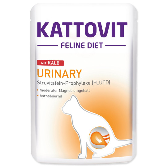 Kapsička Kattovit Urinary teľa 85g