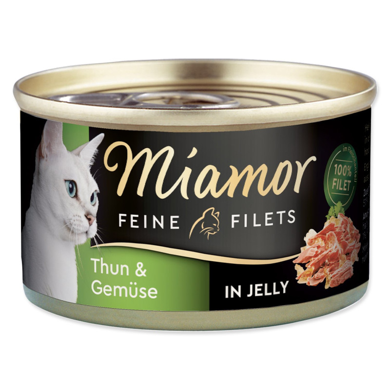 Konzerva Miamor Feine Filets Adult tuniak so zeleninou v želé 100g Konzerva Miamor Feine Filets Adult tuniak so zeleninou v želé 100g