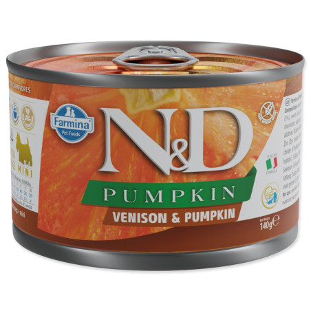 Konzerva N&D Dog Venison & Pumpkin 140g