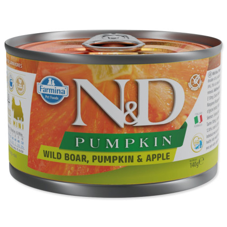Konzerva N&D Dog Wild Boar, Pumkin & Apple 140g