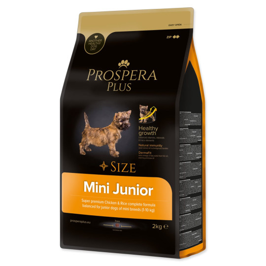 Krmivo Prospera Plus Mini Junior kura s ryžou 2kg