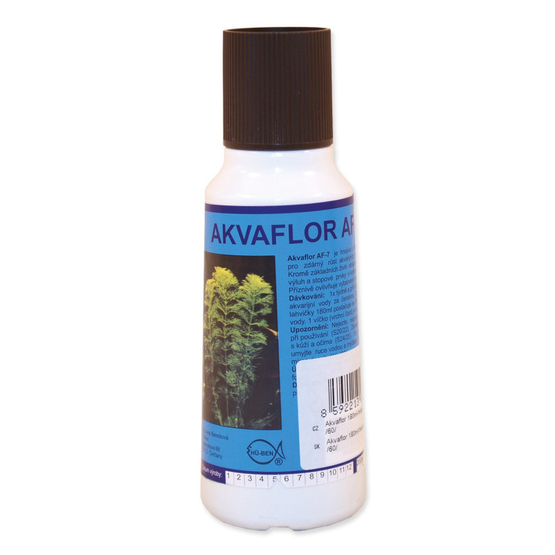 Prípravok HU-BEN Akvaflor hnojivo na rastliny 180ml Prípravok HU-BEN Akvaflor hnojivo na rastliny 180ml