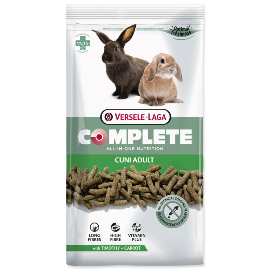 Krmivo Versele-Laga Complete pre dospelé (zakrpatené) králiky 3kg