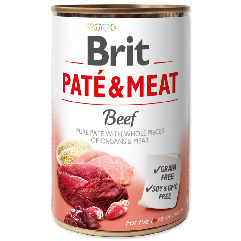 Konzerva Brit Paté & Meat hovädzie 400g Konzerva Brit Paté & Meat hovädzie 400g