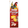 Tyčinky Versele-Laga Prestige veľký papagáj s mangom a šípkou 140g 2ks 