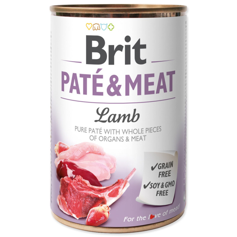 Konzerva Brit Paté & Meat jahňa 400g Konzerva Brit Paté & Meat jahňa 400g