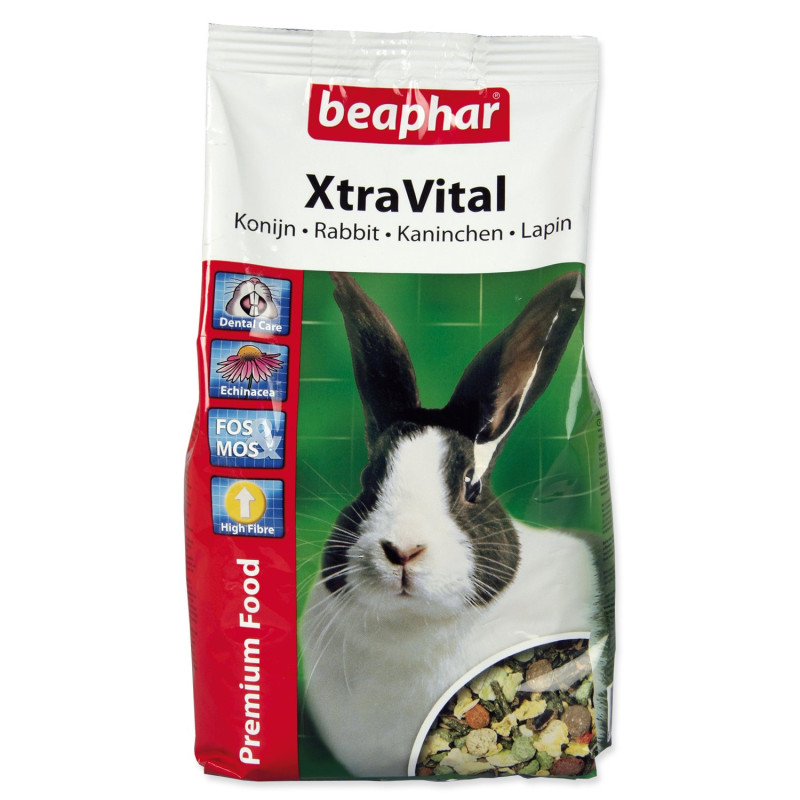 Krmivo Beaphar XtraVital králik 1kg Krmivo Beaphar XtraVital králik 1kg