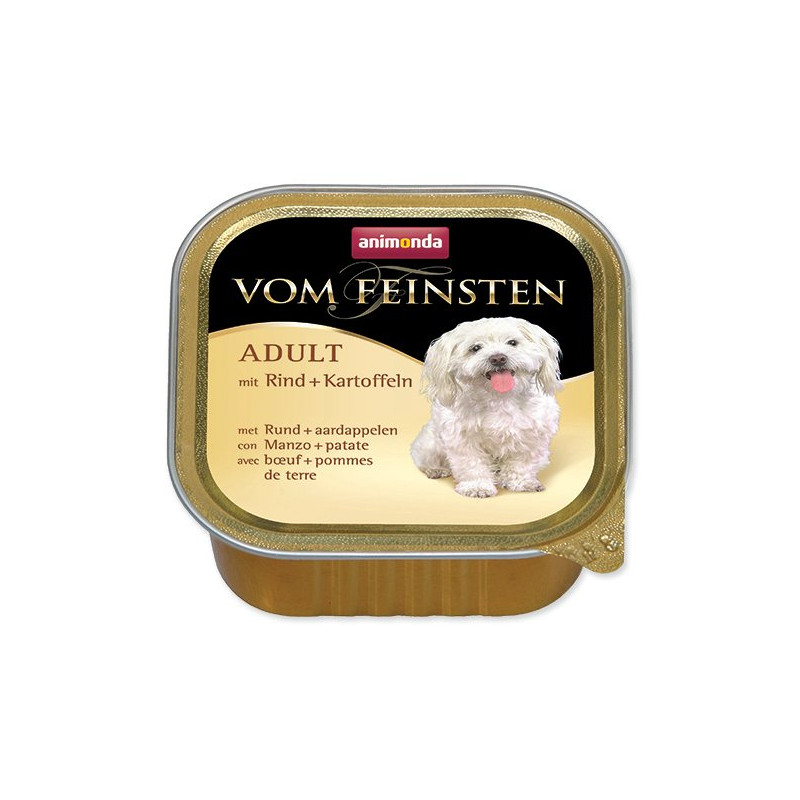 Paštéta Animonda Vom Feinstein Adult hovädzie so zemiakmi 150g Paštéta Animonda Vom Feinstein Adult hovädzie so zemiakmi 150g