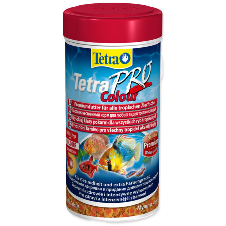 Krmivo Tetra Pro Colour 250+50ml zadarmo