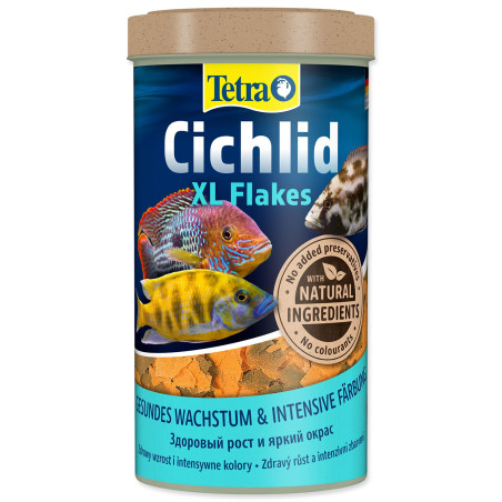 Krmivo Tetra Cichlid XL vločky 500ml