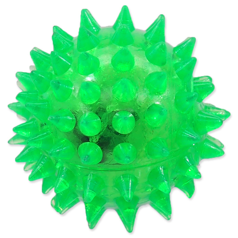 Hračka Dog Fantasy lopta LED zelená 5cm Hračka Dog Fantasy lopta LED zelená 5cm