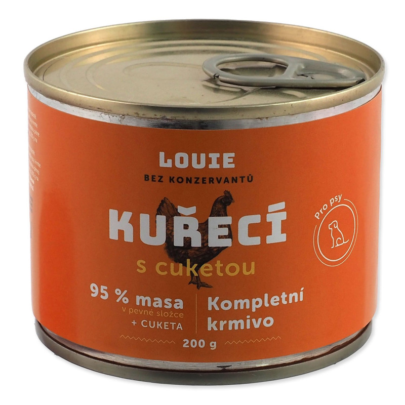Konzerva LOUIE kuracie s cuketou 200g Konzerva LOUIE kuracie s cuketou 200g