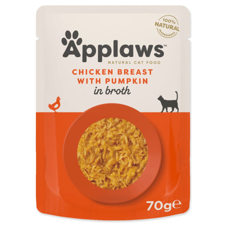 Kapsička Applaws Cat kura s tekvicou 70g