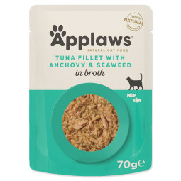 Kapsička Applaws Cat tuniak a ančovičky 70g
