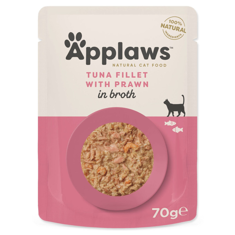 Kapsička Applaws Cat tuniak a krevety 70g
