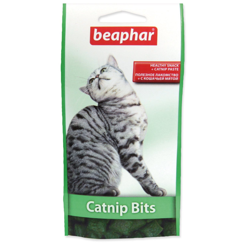 Pochúťka Beaphar Catnip Bits šanta 35g Pochúťka Beaphar Catnip Bits šanta 35g