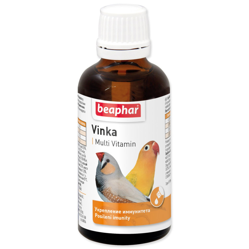 Kvapky Beaphar vitamínové Vinka 50ml Kvapky Beaphar vitamínové Vinka 50ml