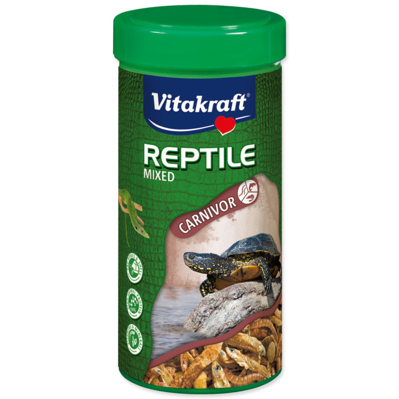 Krmivo Vitakraft Reptile Mixed korytnačka 250ml Krmivo Vitakraft Reptile Mixed korytnačka 250ml