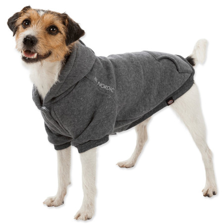 BE NORDIC Flensburg hoodie, XS: 30 cm, grey