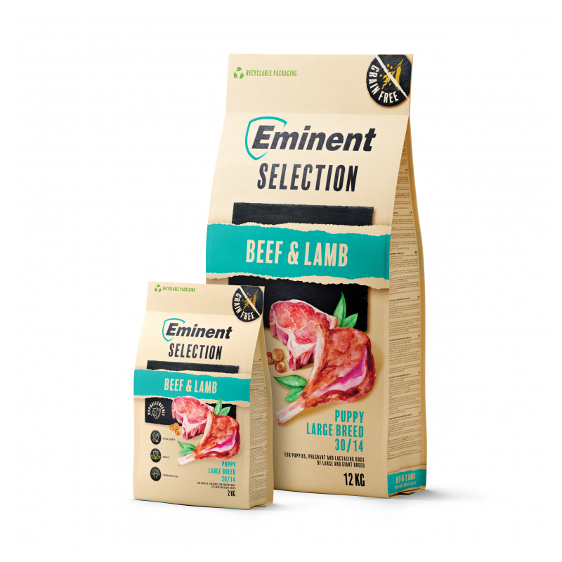 Eminent Selection Puppy Large Breed Beef & Lamb 12 kg