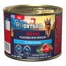 Ontario Adult hovädzie pate s príchuťou spiruliny 200 g