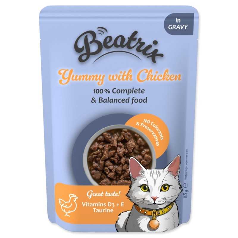 Beatrix Adult Cat s kuracím 85 g
