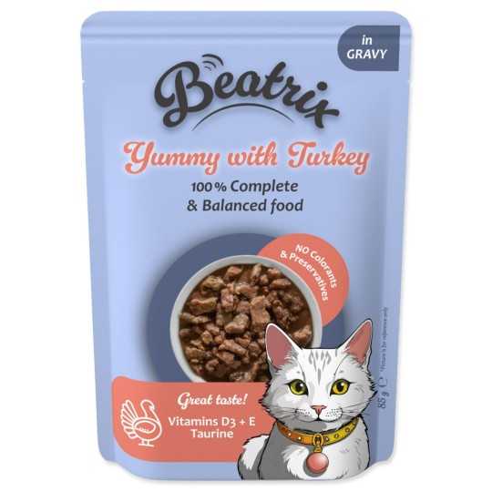 Beatrix Adult Cat s morčacím 85 g