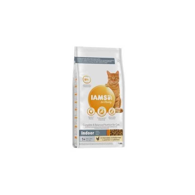 Krmivo IAMS Cat Adult/Senior Indoor Chicken 10kg Krmivo IAMS Cat Adult/Senior Indoor Chicken 10kg