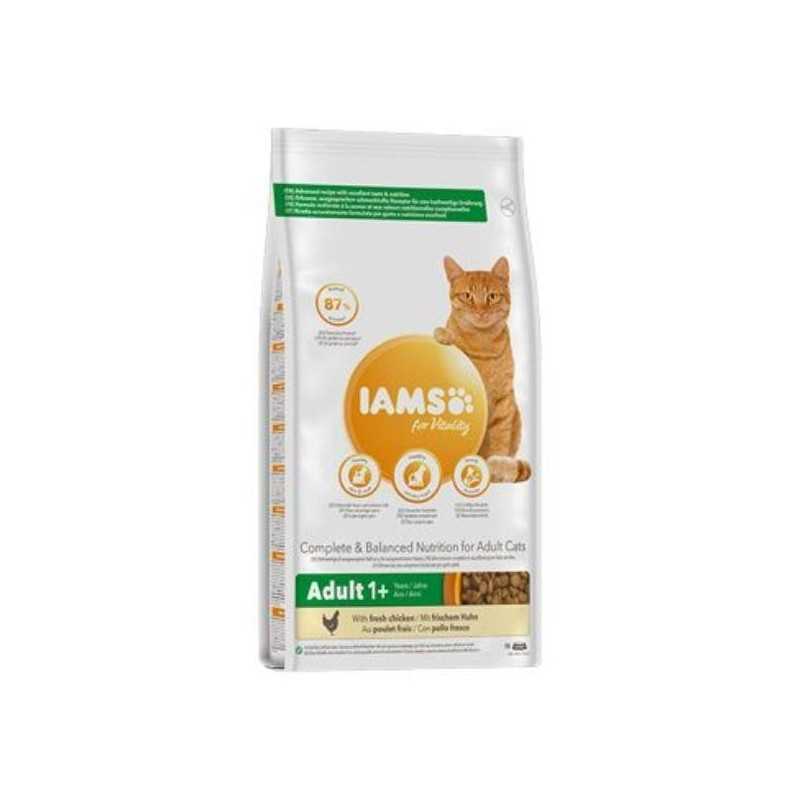 Krmivo IAMS Cat Adult Chicken 10kg