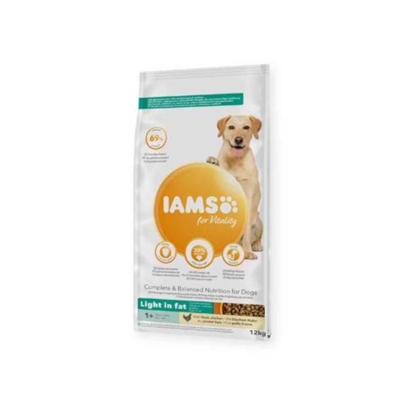 Krmivo IAMS Dog Adult Weight Control Chicken 12kg
