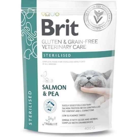 Brit Veterinary Diets GF cat Sterilised 400 g