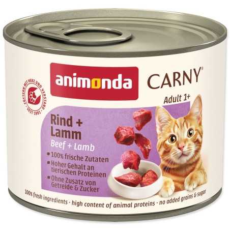 Konzerva Animonda Carny Adult hovädzie a jahňa 200g